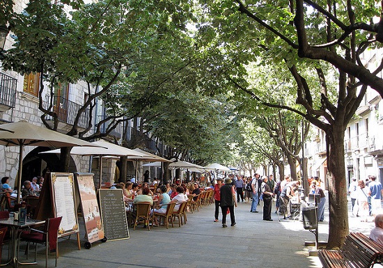 girona la rambla de la libertad